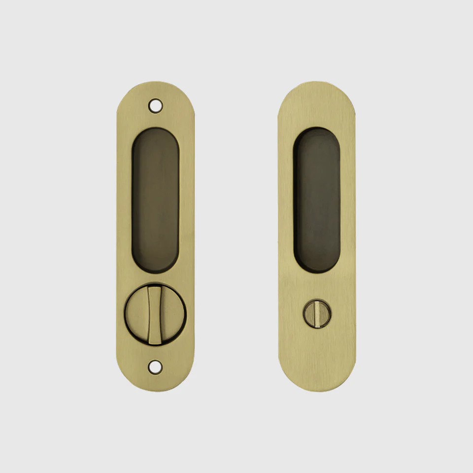 Brushed Gold Cavity Slider